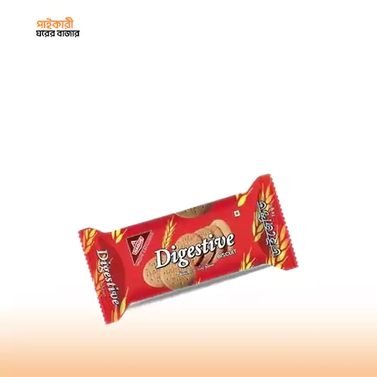 Haque Digestive Biscuit (120gm) হক ডাইজেস্টিভ বিস্কুট (১২০ গ্রাম) | Haque Digestive Biscuit (120gm) - Image 1