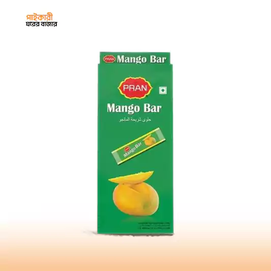 PRAN Mango Bar (14g) (30pcs) প্রাণ ম্যাঙ্গো বার (১৪ গ্রাম) (৩০ পিস) | PRAN Mango Bar (14g) (30pcs) - Image 1