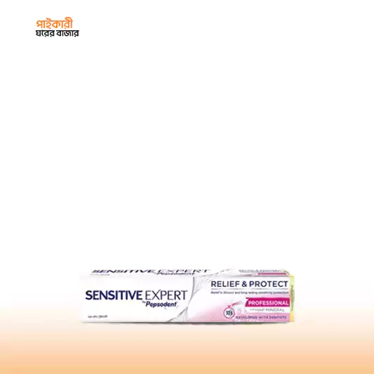 Pepsodent Sensitive Expert Professional Toothpaste (140gm) পেপসোডেন্ট সেনসিটিভ এক্সপার্ট প্রফেশনাল টুথপেস্ট | Pepsodent Sensitive Expert Professional Toothpaste - Image 1