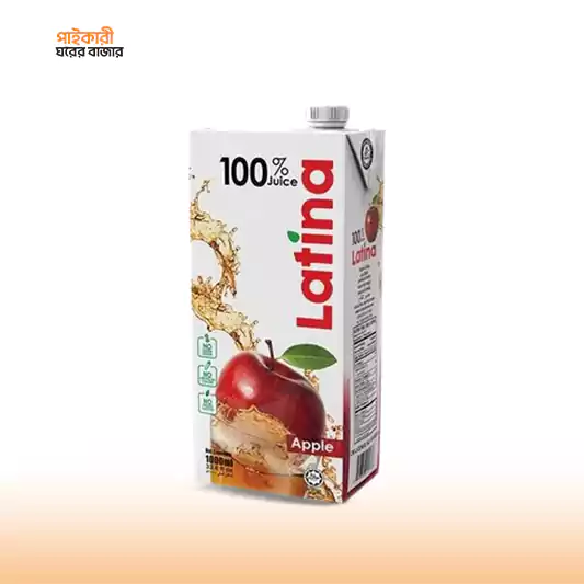 Pran LATINA Apple Juice (1000 ml) প্রাণ ল্যাটিনা আপেল জুস (১০০০ মিলি) | Pran LATINA Apple Juice (1000 ml) - Image 1