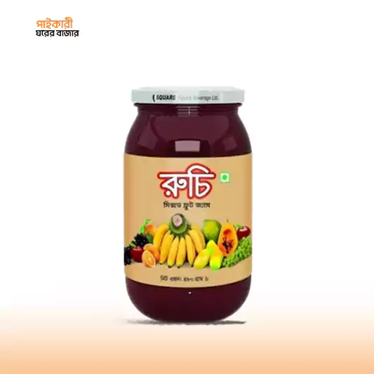 Ruchi Mixed Fruit Jam (500gm) রুচি মিক্সড ফ্রুইট জ্যাম | Ruchi Mixed Fruit Jam - Image 1