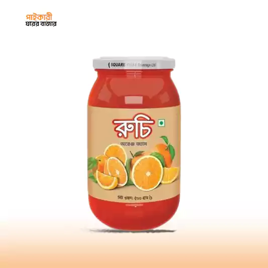 Ruchi Orange Jam (500gm) রুচি অরেঞ্জ জ্যাম | Ruchi Orange jam - Image 1