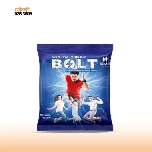 SMC Bolt Glucose Powder Dextrose Monohydrate (25gm) Full Box = 20 Pack এসএমসি বোল্ট গ্লুকোজ পাউডার ডেক্সট্রোজ মনোহাইড্রেট (২৫ গ্রাম) বাক্স = ২০ প্যাক | SMC Bolt Glucose Powder Dextrose - Image 1