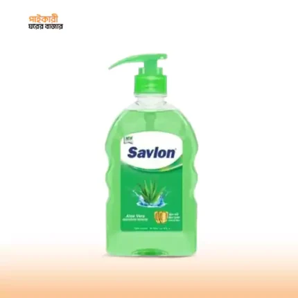স্যাভলন হ্যান্ডওয়াশ অ্যালোভেরা পাম্প (200 মিলি) | Savlon Handwash Aloe Vera Pump(200ml)