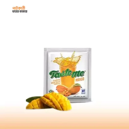 টেস্ট মি ম্যাঙ্গো ফ্লেভার ড্রিংকস (২৫ গ্রাম) | Taste Me Mango Flavor Drinks (25gm)