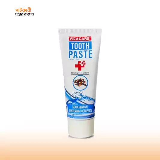 Vitacare Toothpaste Clove Packet (75gm) ভিটাকেয়ার টুথপেস্ট ক্লভ প্যাকেট (৭৫ গ্রাম) | Vitacare Toothpaste Clove Packet (75gm) - Image 1