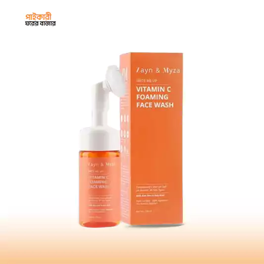 Zayn & Myza Foaming Face Wash (100ml) - Vitamin C জায়েন ও মাইজা ফোমিং ফেস ওয়াশ (১০০ মিলি) - ভিটামিন সি | Zayn & Myza Foaming Face Wash (100ml) - Vitamin C - Image 1