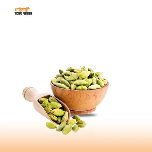 একটি বাটিতে সাদা এলাচি এর ছবি।