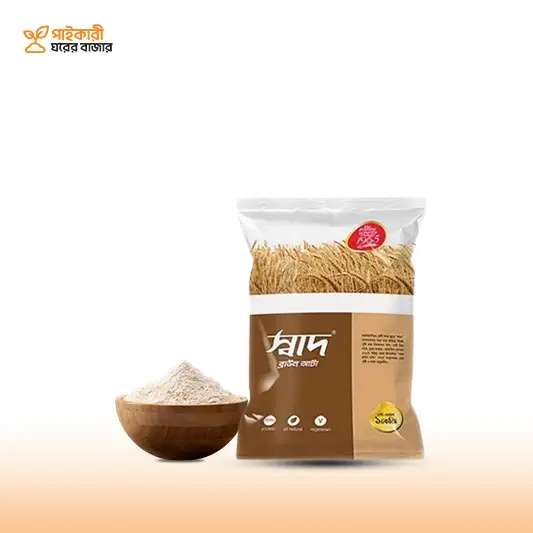 স্বাদ লাল আটা স্বাদ লাল আটা | Shaad Brown Flour (Lal Atta)