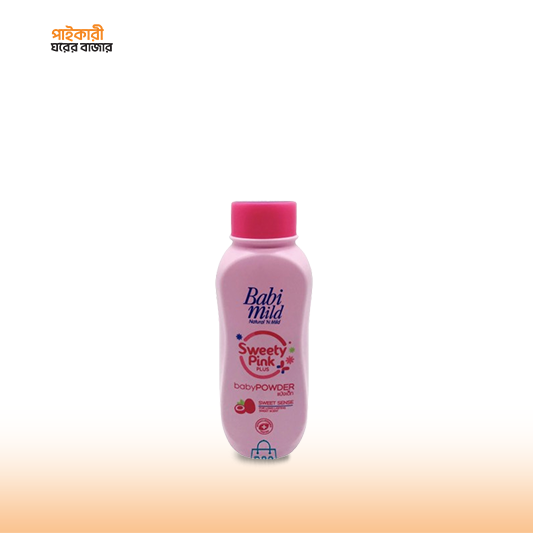 Baby Mild Sweety Pink Plus Baby Powder (180gm) বেবি মাইল্ড সুইটি পিঙ্ক প্লাস বেবি পাউডার (১৮০ গ্রাম) | Baby Mild Sweety Pink Plus Baby Powder - Image 1