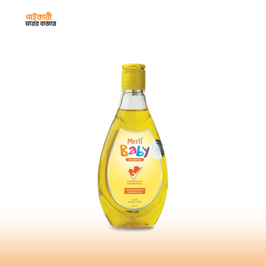 Meril Baby Shampoo (200ml) মেরিল বেবি শ্যাম্পু | Meril Baby Shampoo - Image 1
