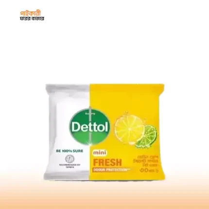 ডেটল ফ্রেশ বাথিং সোপ বার (৩০ গ্রাম) | Dettol Fresh Bathing Soap Bar (30gm)
