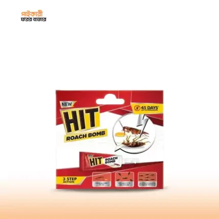 হিট অ্যান্টি রোচ বোমা (৬ গ্রাম) | Hit Anti Roach Bomb