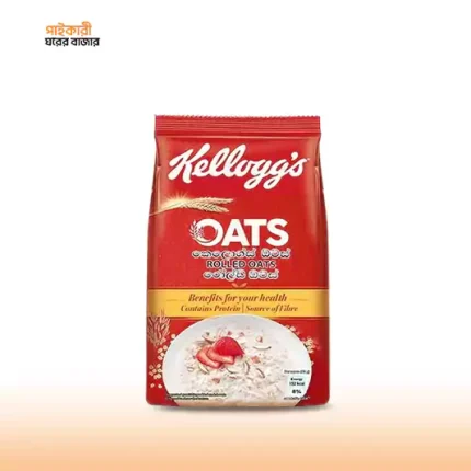 কেলগস ওটস রোলড ওটস (৯০০ গ্রাম) | Kelloggs Oats Rolled Oats (900 gm)