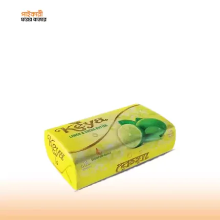 কেয়া লেমন কোকো বাটার সোপ (125 গ্রাম) | Keya Lemon Cocoa Butter Soap (125gm)