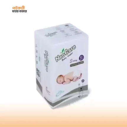 নিওকেয়ার বেল্ট সিস্টেম বেবি ডায়াপার এস (৩-৬ কেজি) (১০ পিস) | Neocare Belt System Baby Diaper S