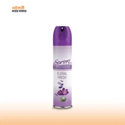 স্প্রিং এয়ার ফ্রেশনার (ফ্লোরাল ফ্রেশ) (৩০০ মিলি) | Spring Air Freshener (Floral Fresh)