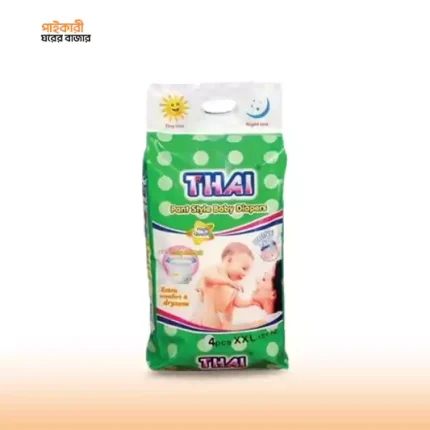 থাই প্যান্ট বেবি ডায়াপার XXL (১৮+ কেজি) (৪ পিস) |  Thai Pant Baby Diaper XXL