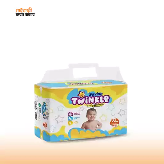Twinkle Belt Baby Diaper XL (32 pcs) (11-25kg)