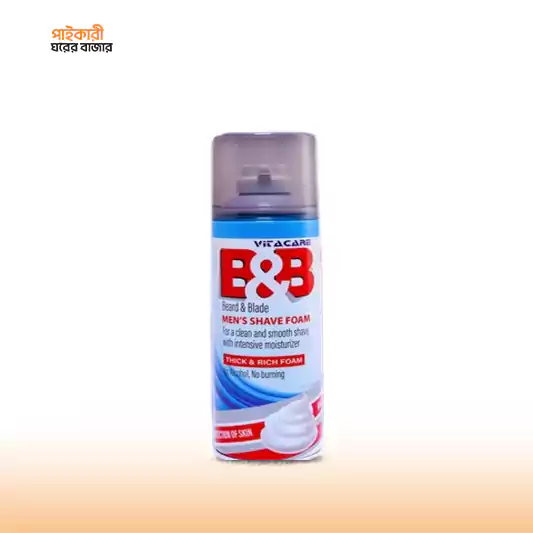 Vitacare B & B Shaving Foam (400ml)