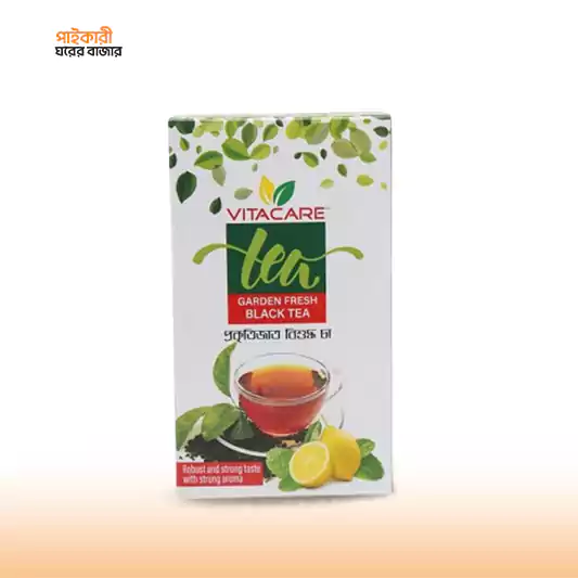 Vitacare Black Tea Poly Pack (200gm) ভিটাকেয়ার ব্ল্যাক টি ক্যান (৪০০ গ্রাম) | Vitacare Black Tea Can (400gm) - Image 1
