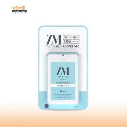 জায়ন অ্যান্ড মাইজা পকেট পারফিউম নো গ্যাস নো অ্যালকোহল (১৮ মিলি) | Zayn & Myza Men's Pocket Perfume No Gas No Alcohol