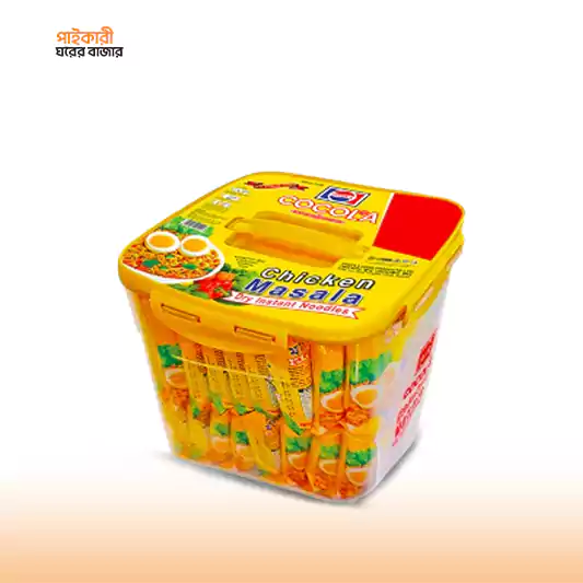 Cocola Instant Noodles Chicken Masala With Box (28 pcs) কোকোলা ইনস্ট্যান্ট নুডলস চিকেন মাসালা বক্স (২৮ পিস) | Cocola Instant Noodles Chicken Masala With Box - Image 1
