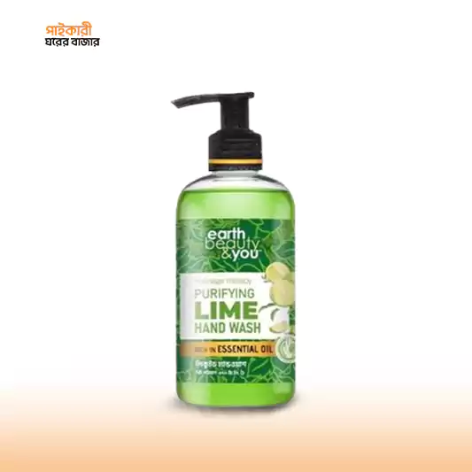 Earth Beauty & You Purifying Lime Hand Wash (370ml) আর্থ বিউটি অ্যান্ড ইউ পিউরিফাইং লাইম হ্যান্ড ওয়াশ (৩৭০ মিলি) | Earth Beauty & You Purifying Lime Hand Wash (370ml) - Image 1