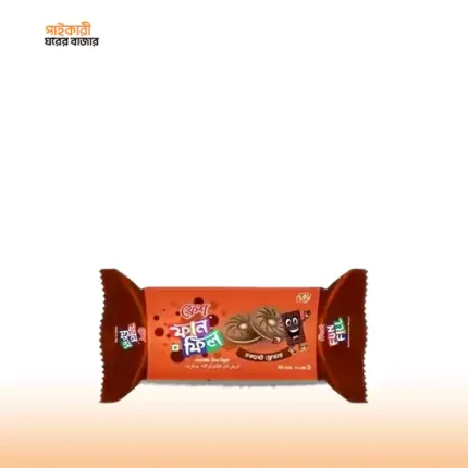 ফ্রেশ ফান ফিল স্যান্ডউইচ চকোলেট ক্রিম বিস্কুট (৪৪ গ্রাম) | Fresh Fun Fill Sandwich Chocolate Cream Biscuit (44gm)