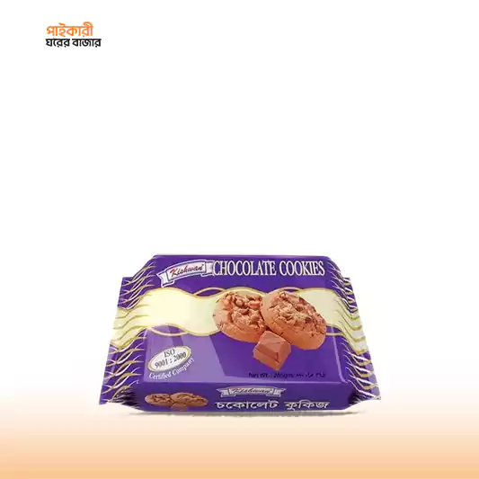 Kishwan Chocolate Cookies (250gm) কিশওয়ান চকোলেট কুকিজ (২৫০ গ্রাম) | Kishwan Chocolate Cookies (250gm) - Image 1