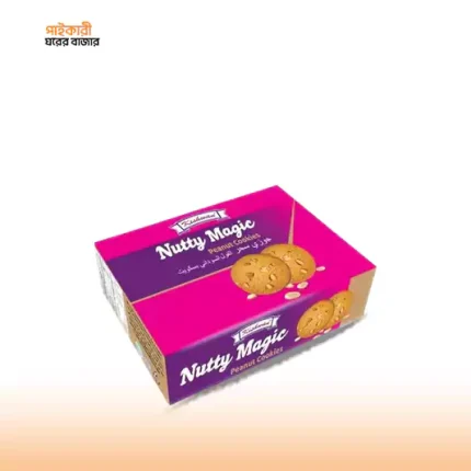 কিশওয়ান নাটি ম্যাজিক পিনাট কুকিজ (২৪০ গ্রাম) | Kishwan Nutty Magic Peanut Cookies (240gm)