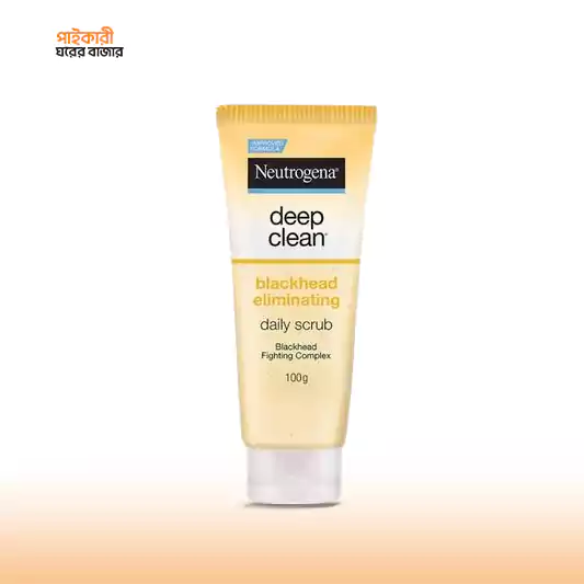 Neutrogena Deep Clean Blackhead Eliminating Daily Scrub (100 gm) নিউট্রোজেনা ডিপ ক্লিন ব্ল্যাকহেড এলিমিনেটিং ডেইলি স্ক্রাব (১০০ গ্রাম) | Neutrogena Deep Clean Blackhead Eliminating Daily Scrub - Image 1