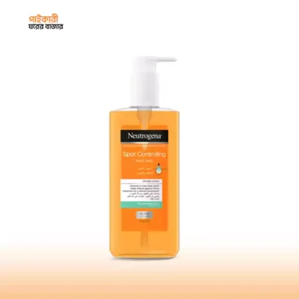 নিউট্রোজেনা স্পট কন্ট্রোলিং ফেসিয়াল ওয়াশ (২০০ মিলি) | Neutrogena Spot Controlling Facial Wash