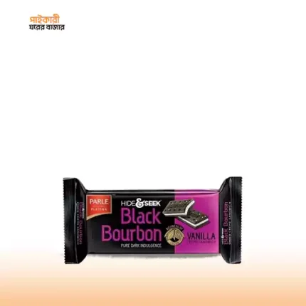 পার্লে প্লাটিনা হাইড অ্যান্ড সিক ব্ল্যাক বোরবন ভ্যানিলা বিস্কুট (১০০ গ্রাম) | Parle Platina Hide & See Vanilla Biscuit
