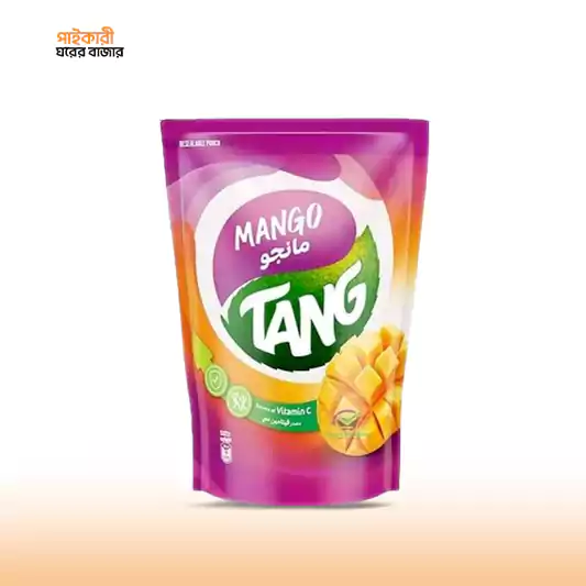 Tang Mango Flavoured Instant Drink Powder pouch (1kg) ট্যাং ম্যাঙ্গো ফ্লেভারড ইনস্ট্যান্ট ড্রিংক পাউডার পাউচ | Tang Mango Flavoured Instant Drink Powder pouch - Image 1