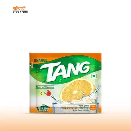 Tang Orange Flavoured Instant Drink Powder 15.3 gm ট্যাং অরেঞ্জ ফ্লেভারড ইনস্ট্যান্ট ড্রিংক পাউডার ১৫.৩ গ্রাম | Tang Orange Flavoured Instant Drink Powder 15.3 gm - Image 1