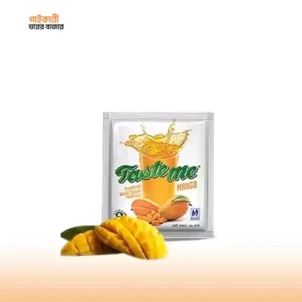 টেস্ট মি ম্যাঙ্গো ফ্লেভার ড্রিংকস (২৫ গ্রাম) | Taste Me Mango Flavor Drinks (25gm)