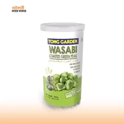 টং গার্ডেন ওয়াসাবি কয়াটেড গ্রিন পিটস (১৮০ গ্রাম) | Tong Garden Wasabi Coated Green Peas